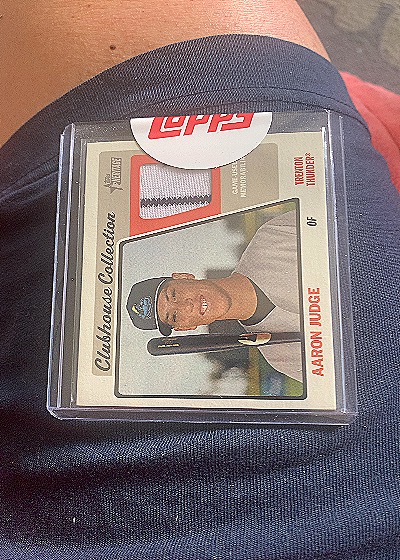 2015 Topps Heritage Minors Clubhouse Collection #CC-AJ Aaron Judge — front