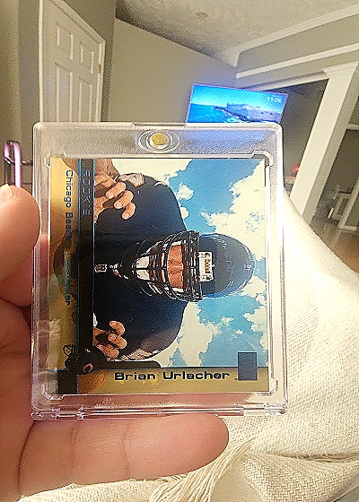 1998 Score #1 Brian Urlacher — front