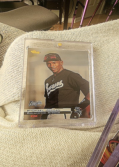1994 Classic #1 Michael Jordan Birmingham Barons — front