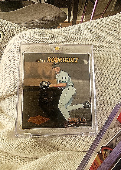 1995 Select Certified #118 Alex Rodriguez — front