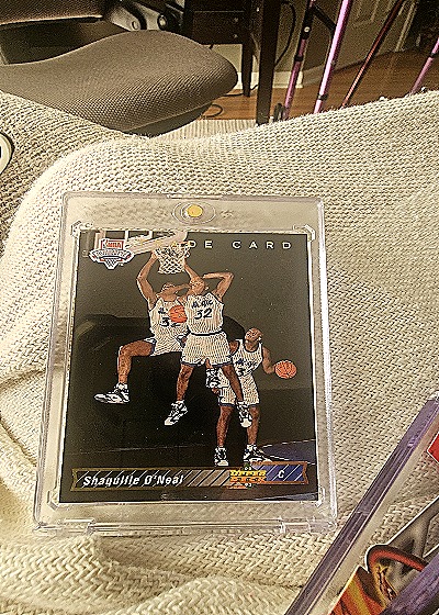 1992-93 Upper Deck #1b Shaquille O'Neal Rookie Card — front