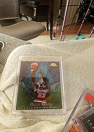 1995 SkyBox Meltdown #M1 Michael Jordan — front