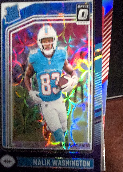 2023 Panini Mosaic #83 Malik Washington — front