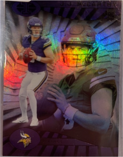 2024 Panini Illusions #100 J.J. McCarthy — front
