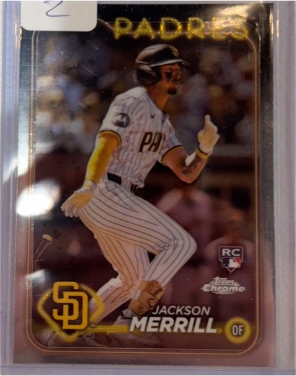 2024 Topps Chrome #207 Jackson Merrill — front
