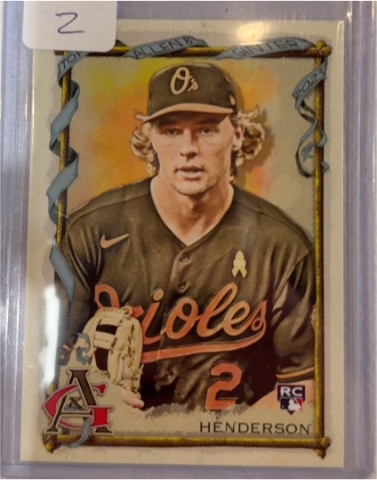 2023 Topps Allen & Ginter #72 Gunnar Henderson — front