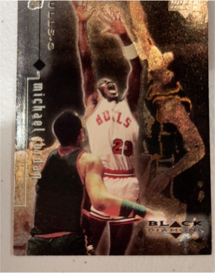 1998-99 Upper Deck Black Diamond #2 Michael Jordan — front