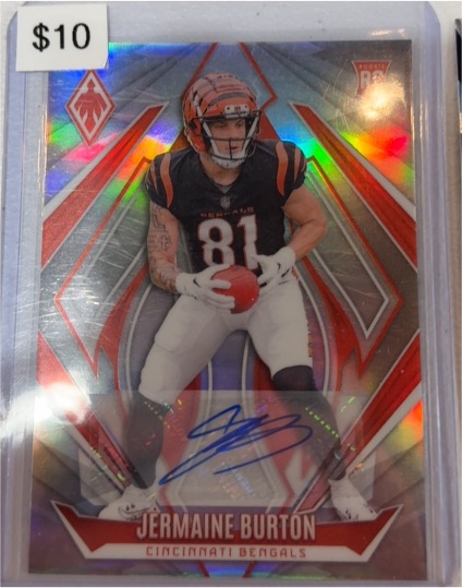 2024 Panini Phoenix #201 Jermaine Burton — front