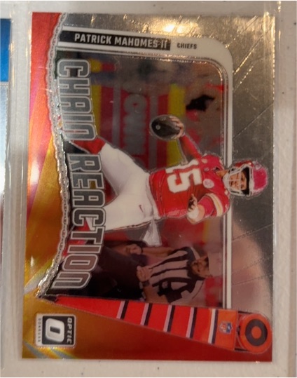2024 Panini Donruss Optic #6 Patrick Mahomes II Chain Reaction — front