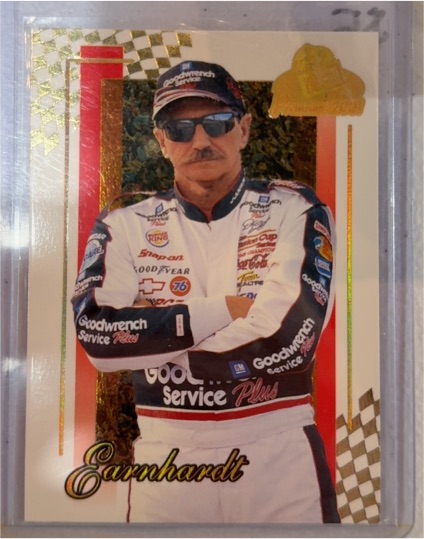 2001 Press Pass Premium #3 Dale Earnhardt — front
