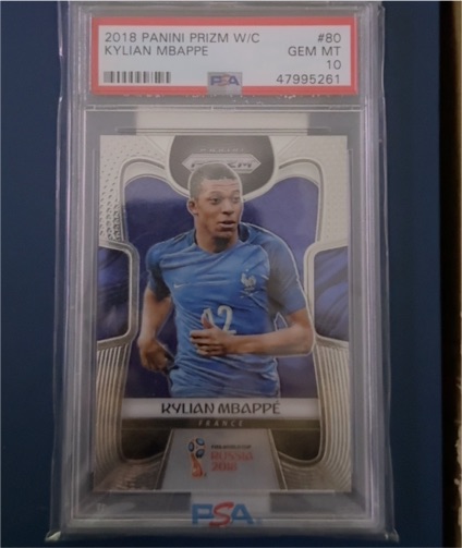 2018 Panini Prizm World Cup #80 Kylian Mbappe — front