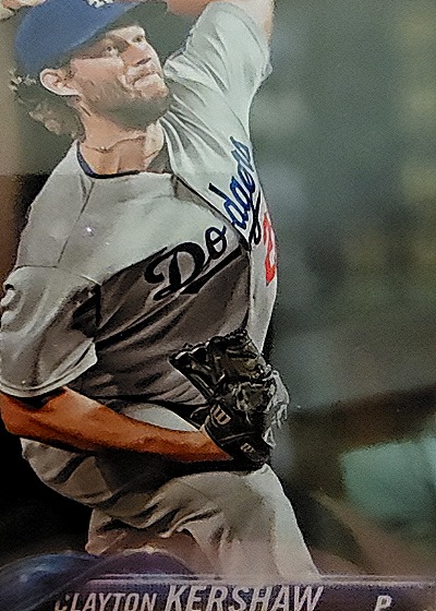 2018 Topps #350 Clayton Kershaw — front