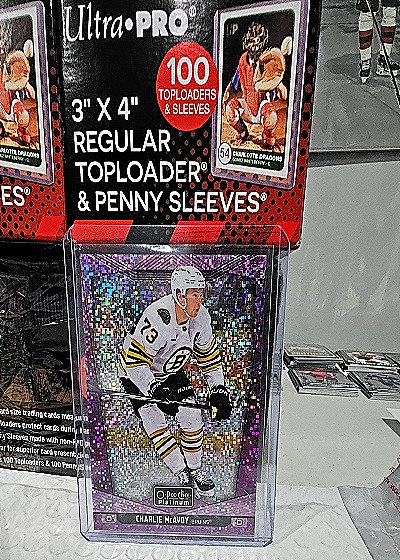 2021-22 O-Pee-Chee Platinum #54 Charlie McAvoy — front