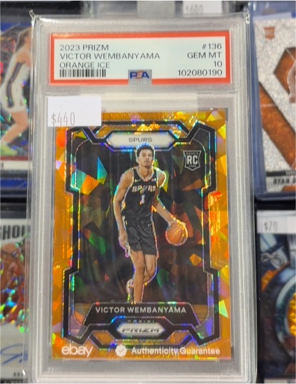 2023 Panini Prizm #136 Victor Wembanyama — front