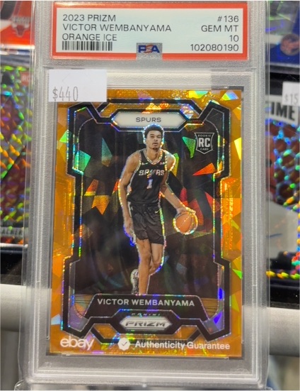 2023 Panini Prizm #136 Victor Wembanyama — front