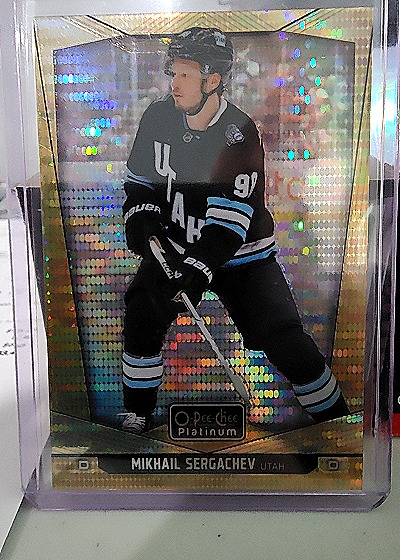 2022-23 O-Pee-Chee Platinum #32 Mikhail Sergachev — front