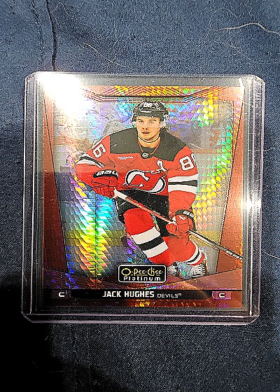 2022-23 O-Pee-Chee Platinum #C2 Jack Hughes — front