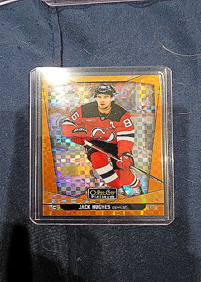 2024-25 O-Pee-Chee Platinum #13 Jack Hughes — front