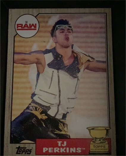 2017 Topps WWE #R-10 TJ Perkins — front