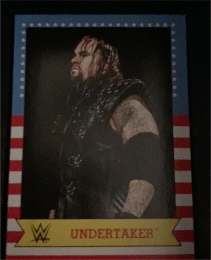 2017 Topps WWE Heritage SummerSlam All-Stars #1 Undertaker — front