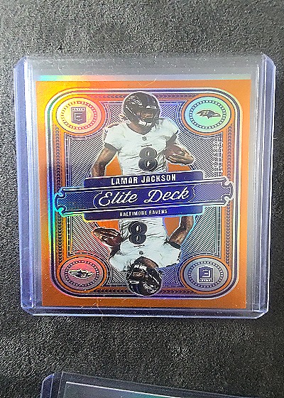 2025 Panini Donruss Elite Elite Deck Lamar Jackson — front