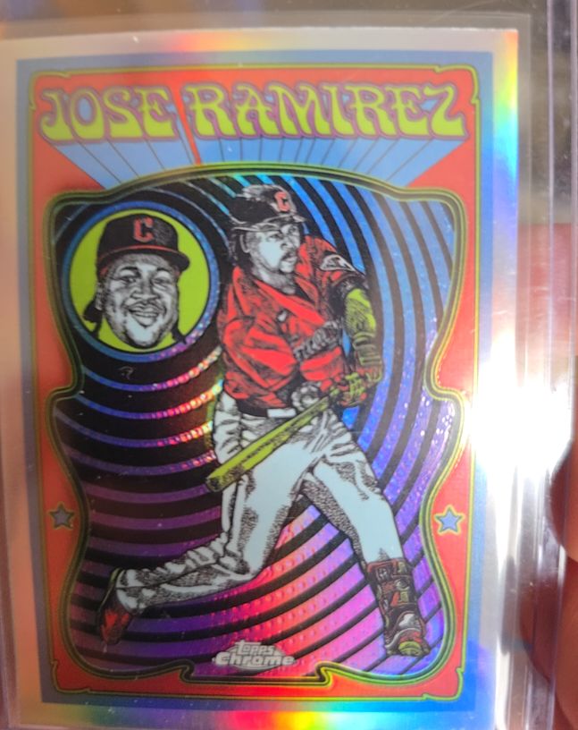 2025 Topps Chrome Ultra Violet All Stars #UV-9 Jose Ramirez — front