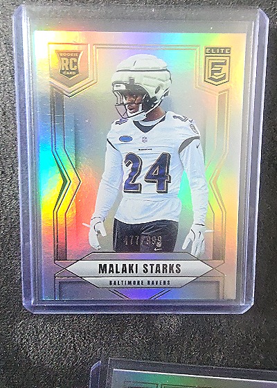 2025 Donruss Elite Malaki Starks Rookie Card — front