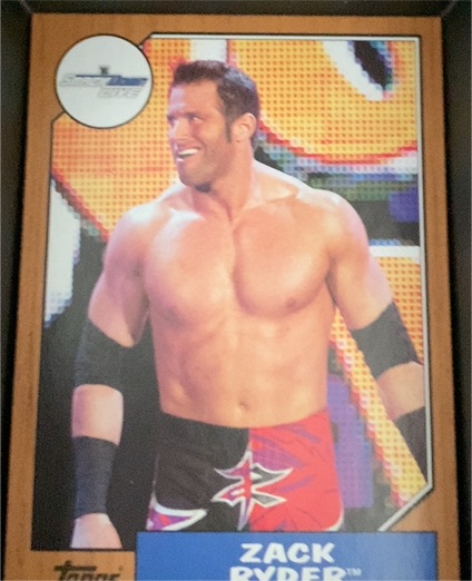 2017 Topps WWE Heritage #67 Zack Ryder — front