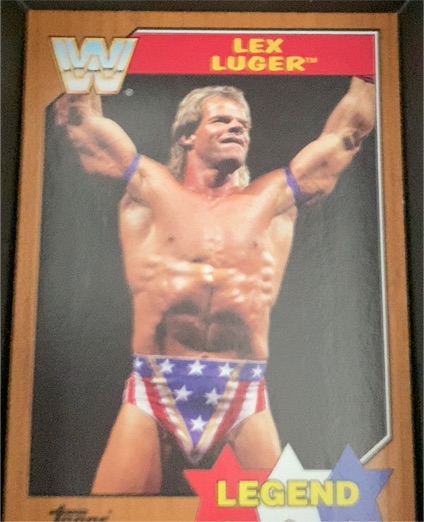 2017 Topps Heritage WWE #82 Lex Luger — front