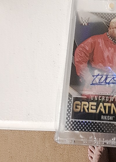 2021 Topps Finest WWE Uncrowned Greatness Rikishi — front