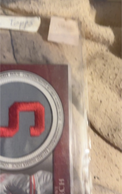 Topps Patch Card — front