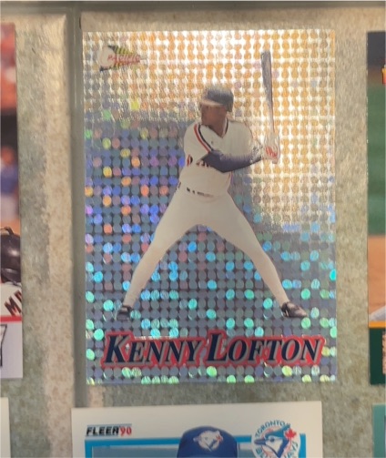 1994 Pacific #17 Kenny Lofton Silver Prisms — front