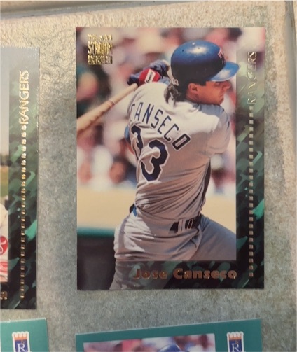 1994 Topps Stadium Club #250 Jose Canseco — front