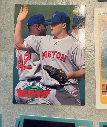 1993 Upper Deck On Deck With #D9 Roger Clemens — front
