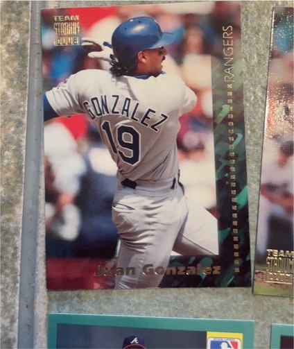 1994 Topps Stadium Club Team #241 Juan Gonzalez — front