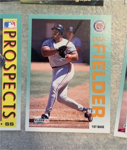 1992 Fleer #133 Cecil Fielder — front