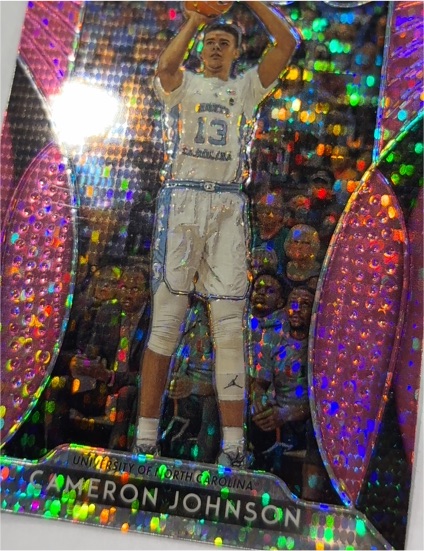 2019-20 Panini Prizm Draft Picks #13 Cameron Johnson — front