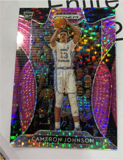 2019 Panini Prizm Draft Picks #13 Cameron Johnson — front