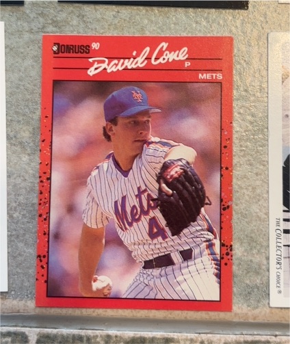1990 Donruss #265 David Cone — front