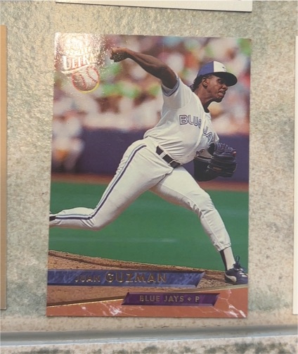 1993 Ultra #640 Juan Guzman — front