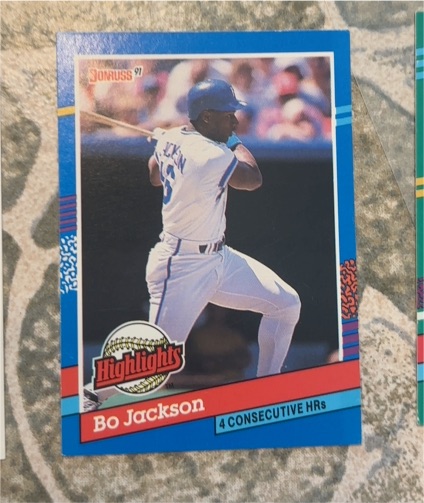 1991 Donruss Highlights #BC-10 Bo Jackson — front