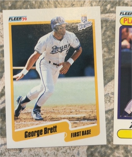 1990 Fleer #103 George Brett — front