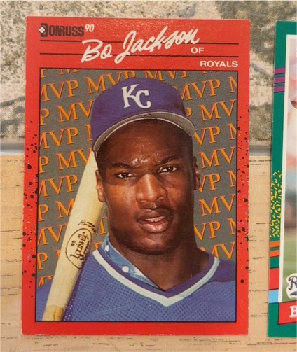1990 Donruss MVP #BC-1 Bo Jackson — front