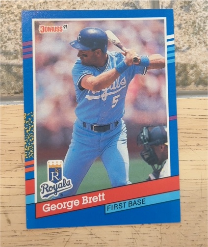 1991 Donruss #201 George Brett — front
