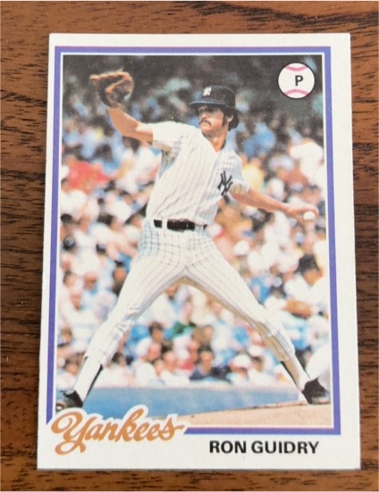 1978 Topps #135 Ron Guidry — front