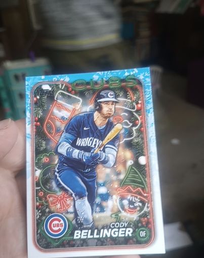 2024 Topps Holiday #H57 Cody Bellinger — front