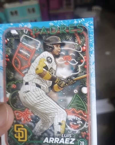 2024 Topps Holiday #H168 Luis Arraez — front