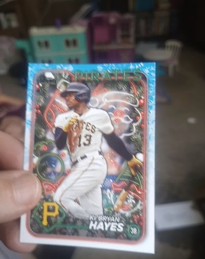 2024 Topps Holiday #H167 Ke'Bryan Hayes — front