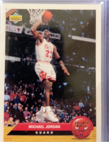 1992-93 Upper Deck McDonald's #P5 Michael Jordan — front