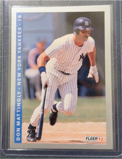 1993 Fleer #281 Don Mattingly — front